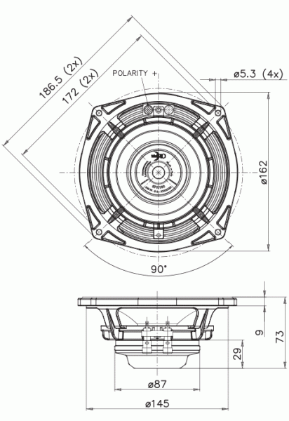 Preview: Faital Pro 6RS140 - 6" Lautsprecher, 8 Ohm Preview: Faital Pro 6RS140 - 6" Lautsprecher, 8 Ohm